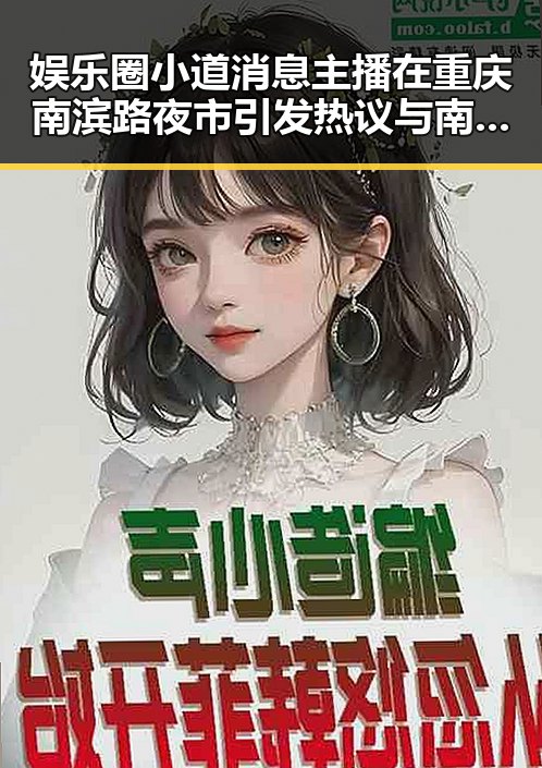 娱乐圈小道消息主播在重庆南滨路夜市引发热议与南岸区夜生活新动态