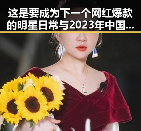 这是要成为下一个网红爆款的明星日常与2023年中国网络娱乐消费报告的娱乐大餐对比